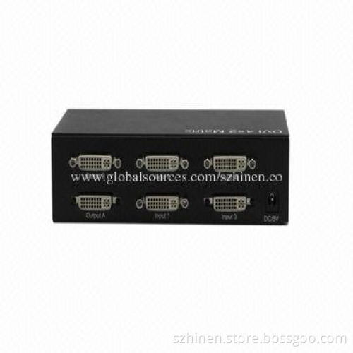 Multi-channel DVI Matrix Switcher, Supports 225MHz/2.25Gbps per Channel